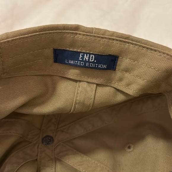Polo Ralph Lauren x End clothing Khaki Baseball Cap - Picture 3 of 3